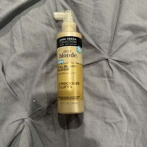 John Frieda Sheer Blonde Full-Blown Volumizing Spray Thickens Lifts 6.7 Oz
